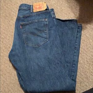 501® original fit men's jeans button fly jeans